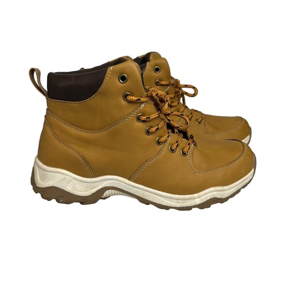 Joseph Allen Boys Casual Boots Tan Big Boy Size 4 - Picture 1 of 10